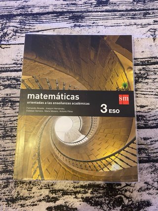 Matemáticas 3 ESO Savia SM