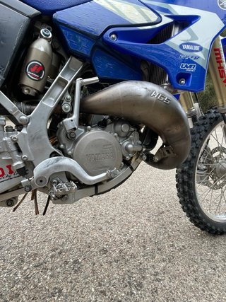 Yamaha YZ 125 chasis aluminio