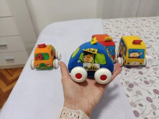 Juguete Coches bebe de Peluche Educativos