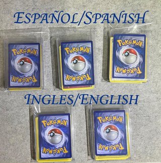 Mystery Pack de cartas pokemon en ingles o español