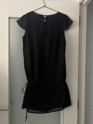 Vestido negro La Redoute talla M