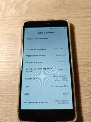XIAOMI REDMI NOTE 4