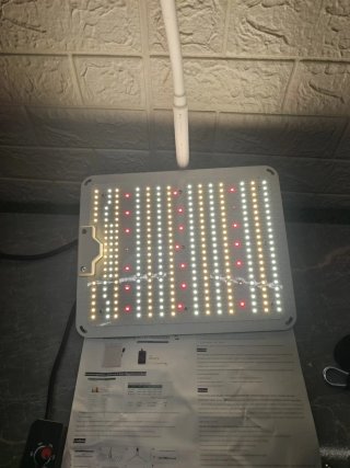 Lámpara LED Cultivo 100W Regulable 255 LEDs