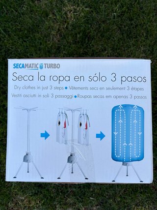 Secadora de Ropa Portátil Secamatic Turbo