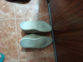 Zapatos de vestir beige talla 42
