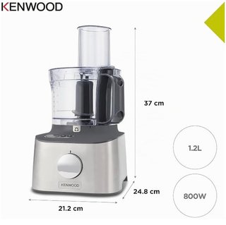 Procesador de alimentos Kenwood 800W + Báscula