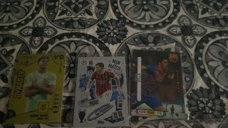 Cromos de fútbol: Lamine Yamal, Pulisic, Villa