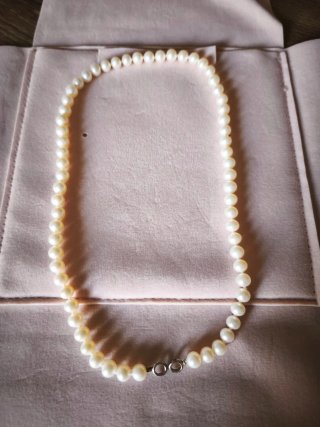 Collar Tous perlas y aro dorado