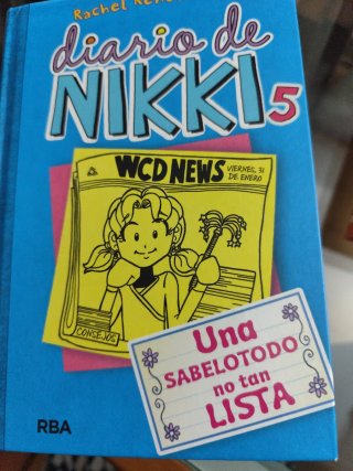 Libros del Diario de NIKKI  2, 4, 5, 6, 7, 8 y 9