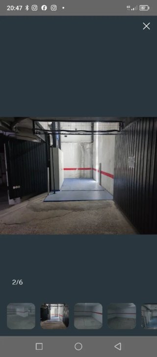 Alquiler de plaza de garaje para MOTO