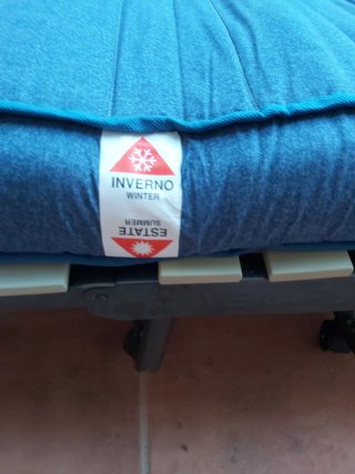 Cama supletoria plegable