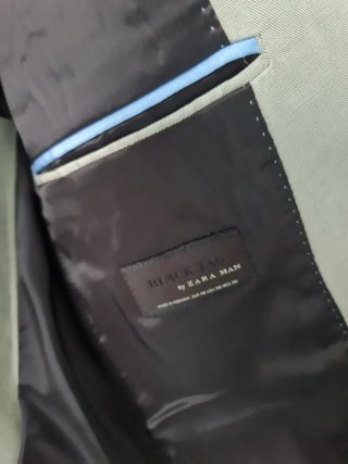 Americana Zara Man Verano Talla 48