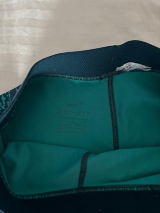 Mallas Nike Pro Niña Azul/Verde Talla M