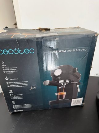 Cafetera Cecotec Cafelizzia 790 Black Pro