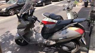Aprilia 250 Maxi Scooter Gris