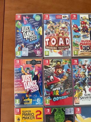 Juegos nintendo switch