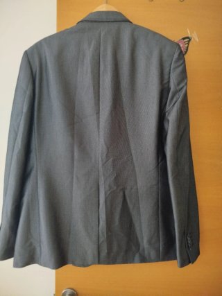 Traje de chaqueta gris