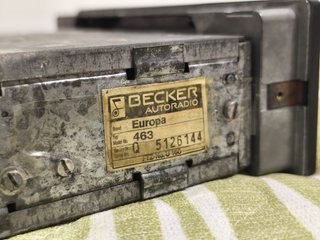Radio Becker Europa 463