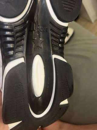 Zapatillas Dior Chrono Sneakers Blanco y Negro