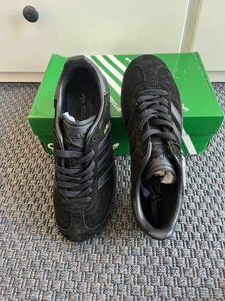 Adidas Gazelle Negras Sin Estrenar Talla 38
