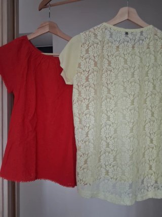 Lote 2 camisetas Zara y Lefties