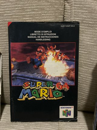 Super Mario 64 Completo PAL Nintendo 64