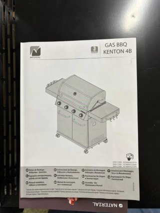 Barbacoa de gas - modelo Kenton 4B
