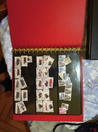 Colección de sellos y estampillas
