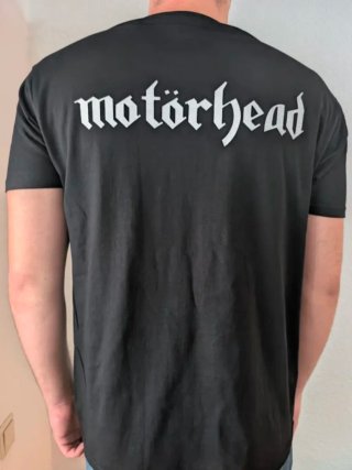 CAMISETA NEGRA - MOTÖRHEAD - TALLA XL y más...
