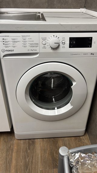Lavadora Indesit 8kg 1200rpm
