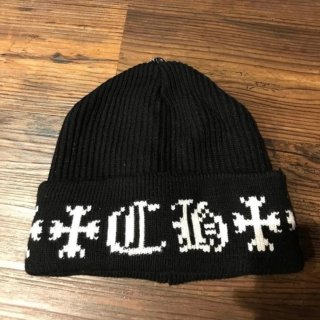 Gorros de lana con diseño cruzado