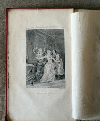 Libro francés 1883 Les Châtelaines de Roussillon