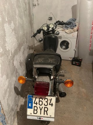 Yamaha SR250SP 2002 Negra.