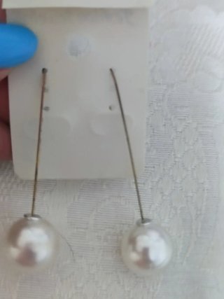 Orecchini donna con perle e strass