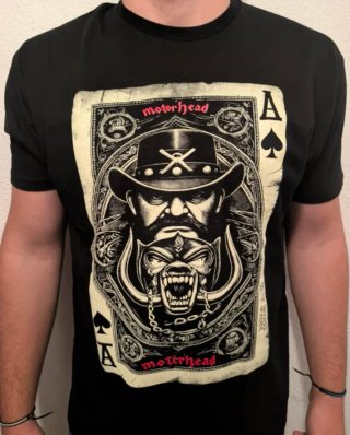 CAMISETA NEGRA - MOTÖRHEAD - TALLA XL y más...