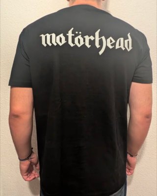 CAMISETA NEGRA - MOTÖRHEAD - TALLA XL y más...
