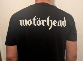 CAMISETA NEGRA - MOTÖRHEAD - TALLA XL y más...