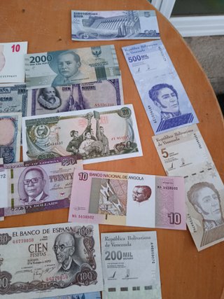 Colección Billetes Antiguos Internacionales