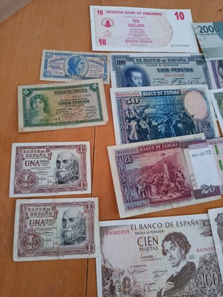 Colección Billetes Antiguos Internacionales