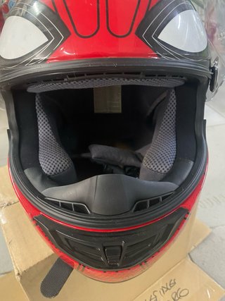 Casco Integral Moto Spiderman Marvel