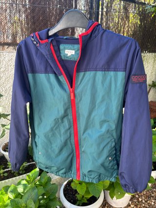 Chubasquero niño Gocco azul y verde