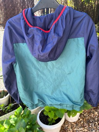 Chubasquero niño Gocco azul y verde