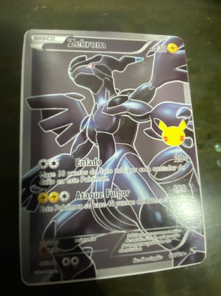 Carta Pokémon Zekrom Básico