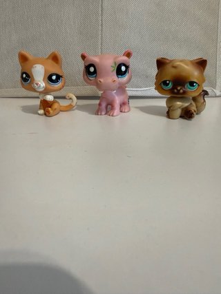 Littlest Pet Shop 3 figuras