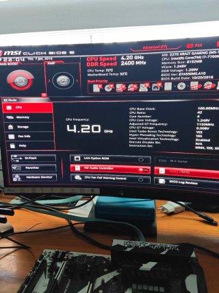 MSI Z270 KRAIT + I7 7700K