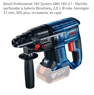 Taladro percutor Bosch GBH 18V-21