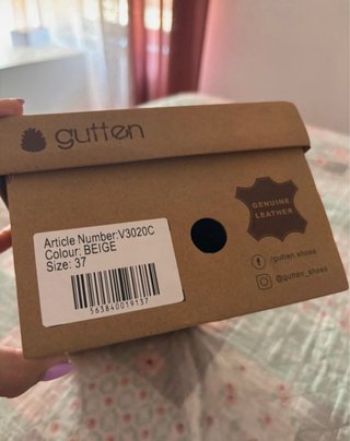 Chinelos estilo Arizona bege/castanho