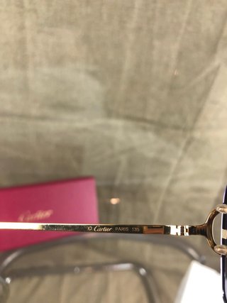 Gafas de Sol Cartier Negras y Doradas – Elegancia