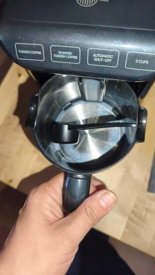 Cafetera Turca Karaca Hatir KÖZ Negra