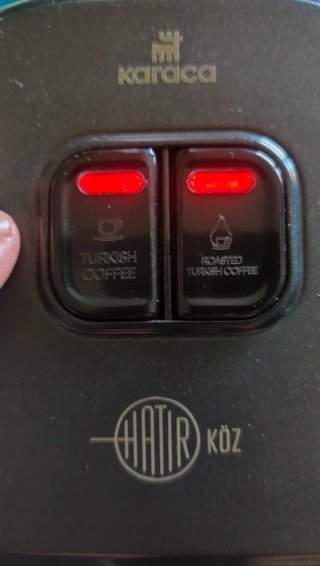 Cafetera Turca Karaca Hatir KÖZ Negra